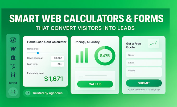do quote pricing estimator quote calculator cost estimator website
