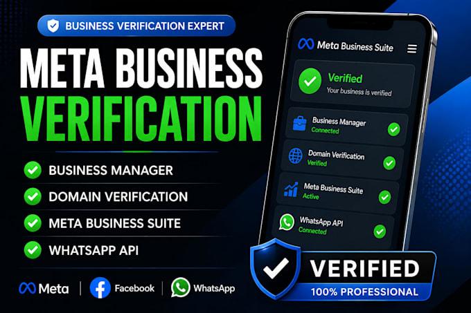 do meta verification business manager meta business suite whatsapp api