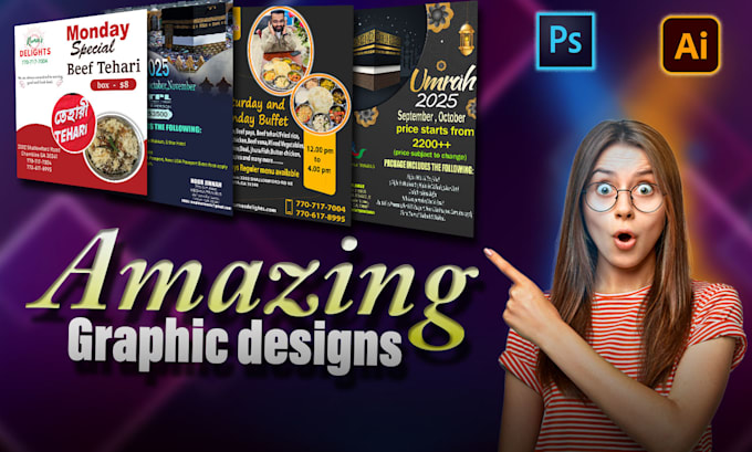 do any kind of eye catching design