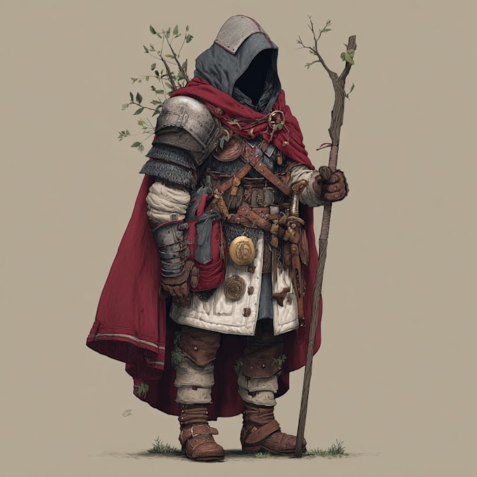 draw your dnd rpg character