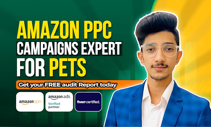 manage amazon PPC campaigns of pet brands and do amazon ads optimization