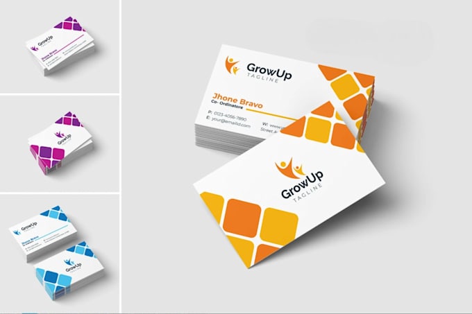 design a premium double sided business card