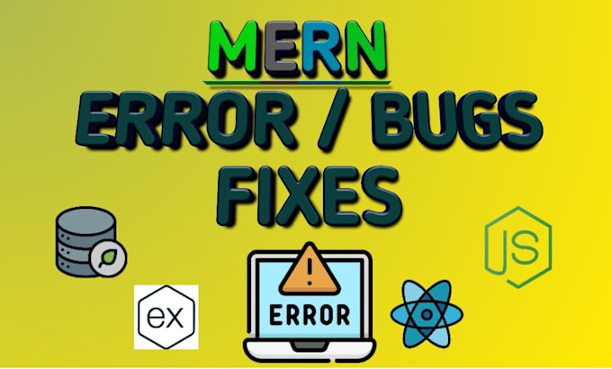 Fix bugs and errors in your mern stack website by Bulletworld | Fiverr