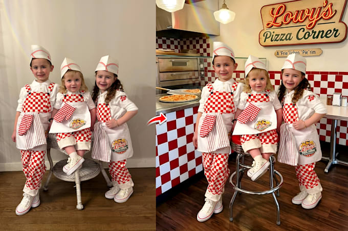 professionally change backgrounds for your photos