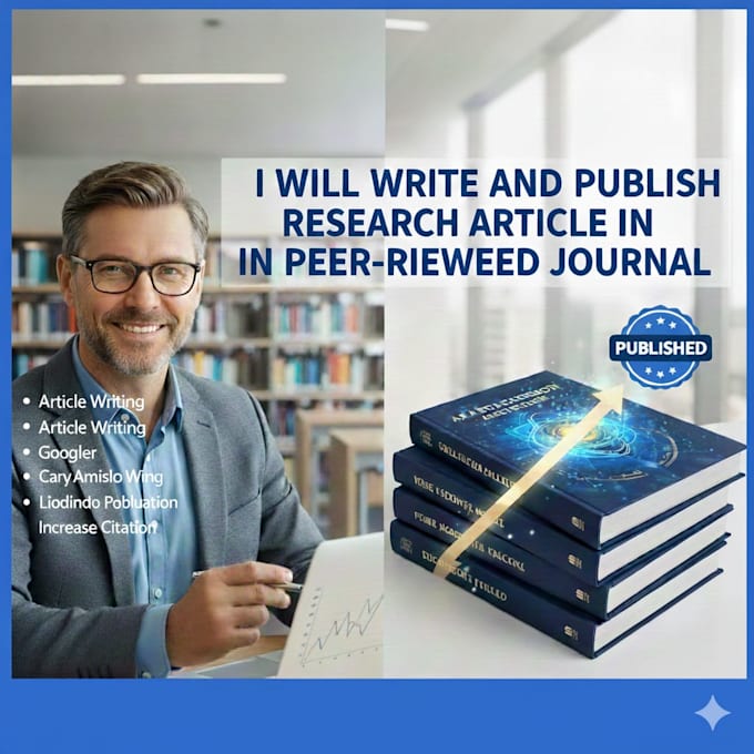 professionally write peer reviewed journal papers, conference paper