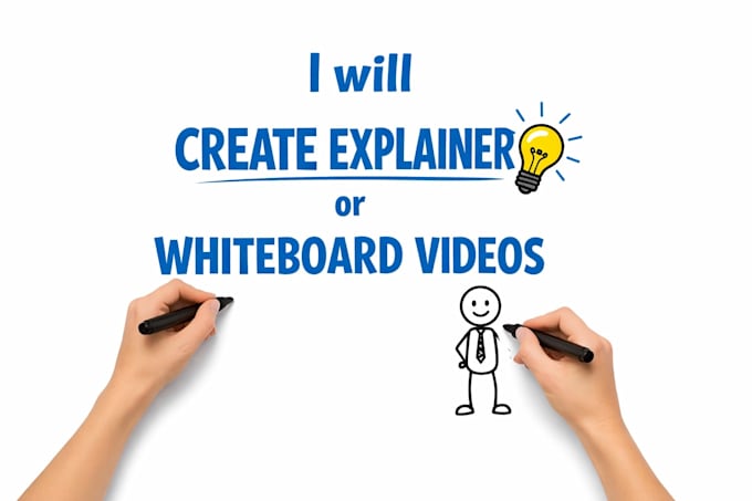 create whiteboard explainer videos and 2d animations