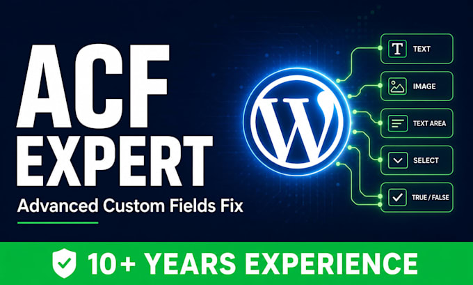 fix acf advanced custom fields errors and elementor display issues fast