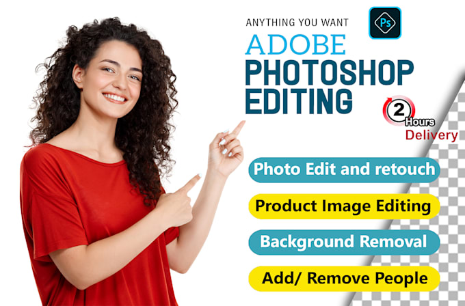 do photoshop image editing and photo retouching