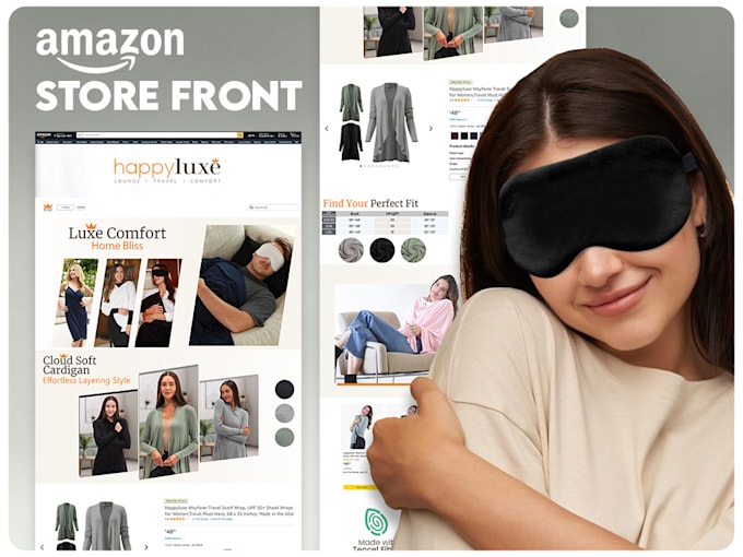 design and develop professional amazon brand storefront