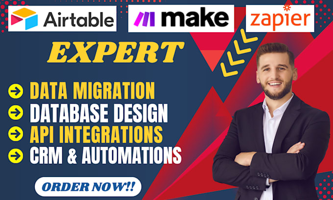 setup airtable database, airtable automation, airtable crm, softr webapp expert