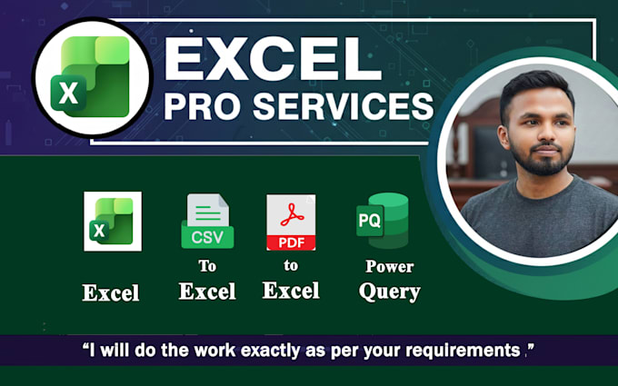 excel data cleaning and formatting service