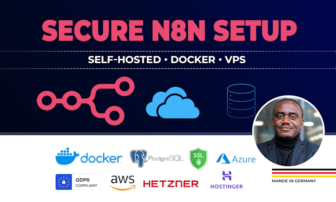 deploy secure self hosted n8n on vps with docker and ssl