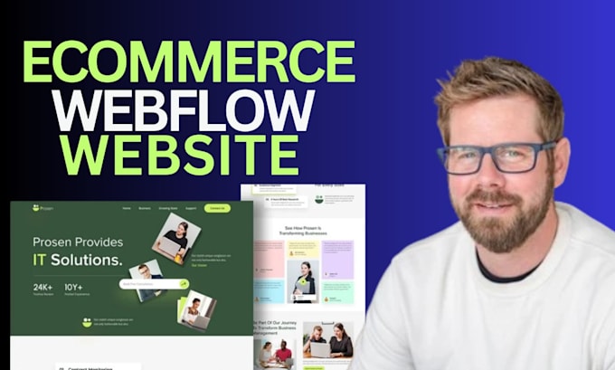 Do ecommerce webflow website design ecommerce webflow expert by ...