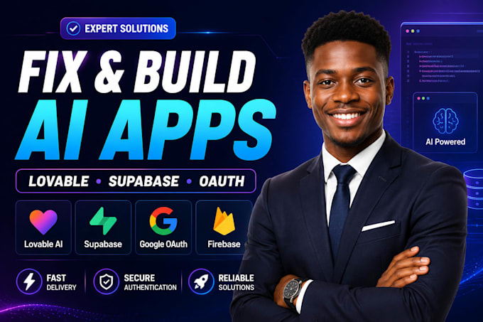 fix, build lovable ai google oauth supabase app replit ai website firebase oauth