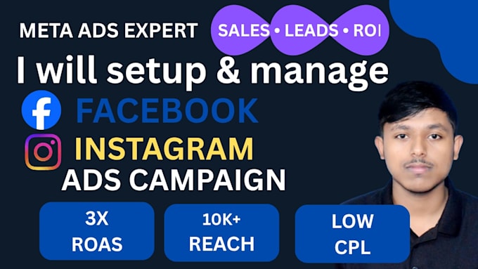 Set up and manage your facebook instagram ads campaign by Arun_shurma ...