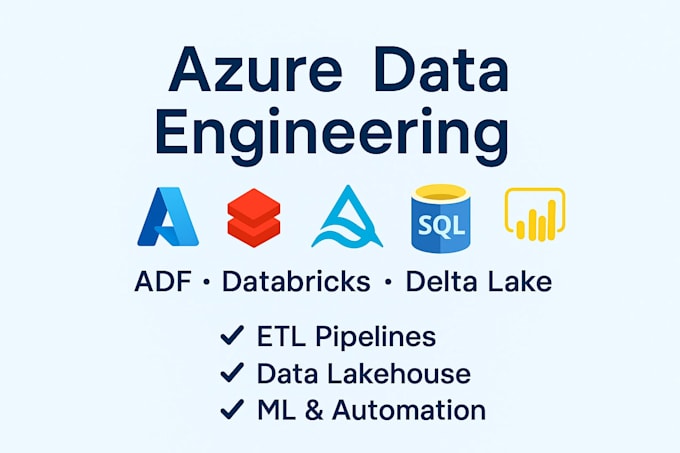 build your e2e azure data architecture, automations, and ml pipelines