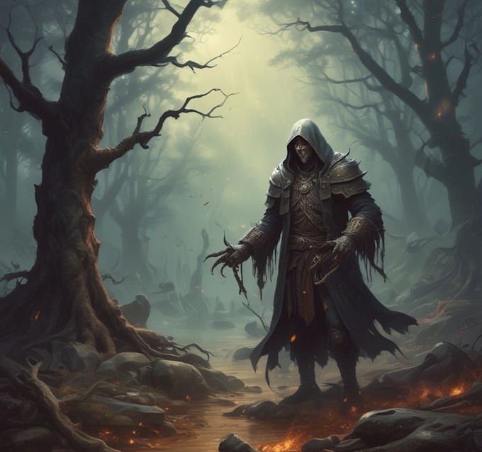 fantasy horror and fantasy horror character
