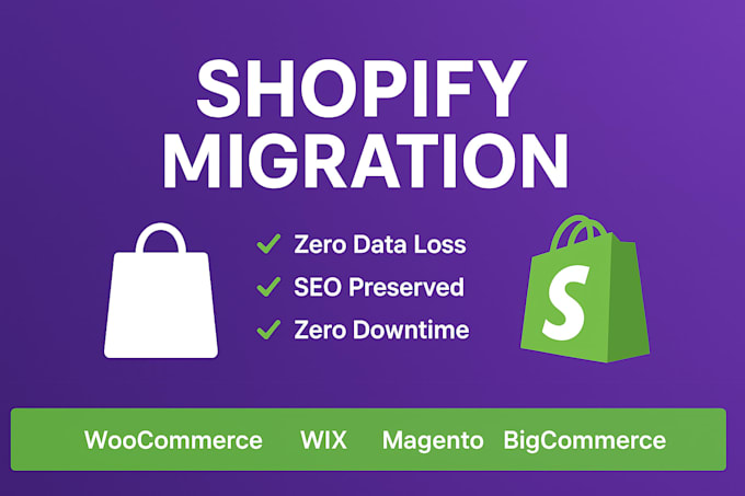 migrate to shopify without losing data or SEO