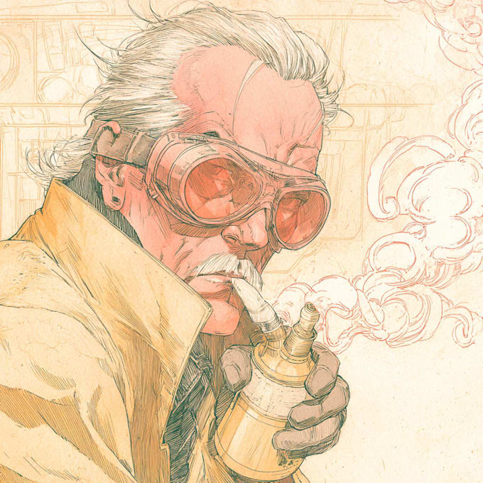 comic book illustration with comic book illustrator