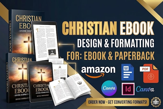 format, design christian ebook, daily devotion, prayer book journal, kdp upload