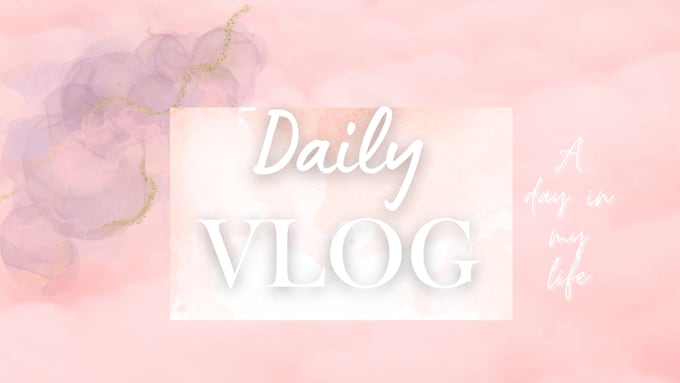 design attractive youtube thumbnails for vlog, cooking,