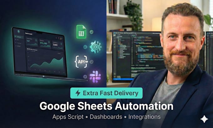 create google sheets automation with apps script and beautiful dashboards