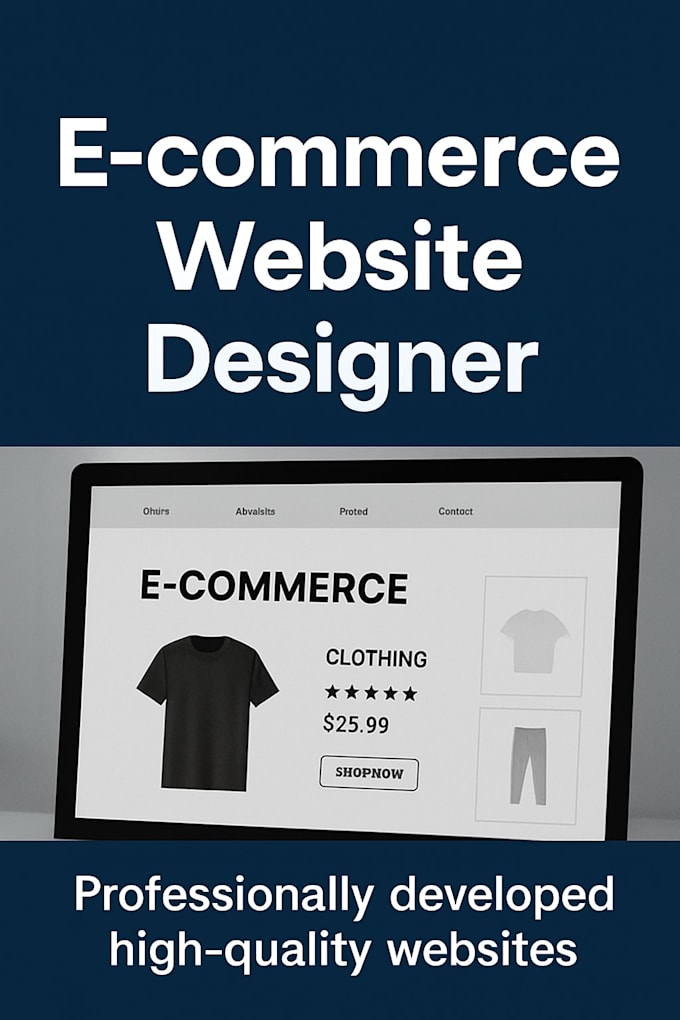 professionally develop high quality websites