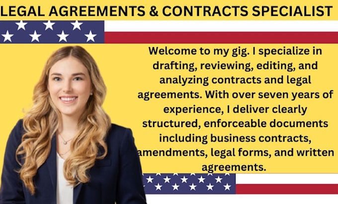 review, edit, and improve your existing contract or agreement