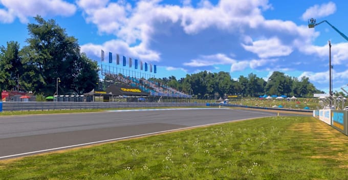 Field Racing Game Map Recreate 3d racetrack, racing simulation,field map,road asphalt ...