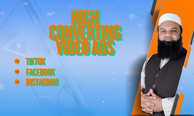 create high converting instagram tik tok facebook video ads