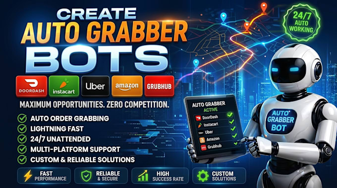 setup spark driver bot, spark delivery bot auto accept orders bot, spark