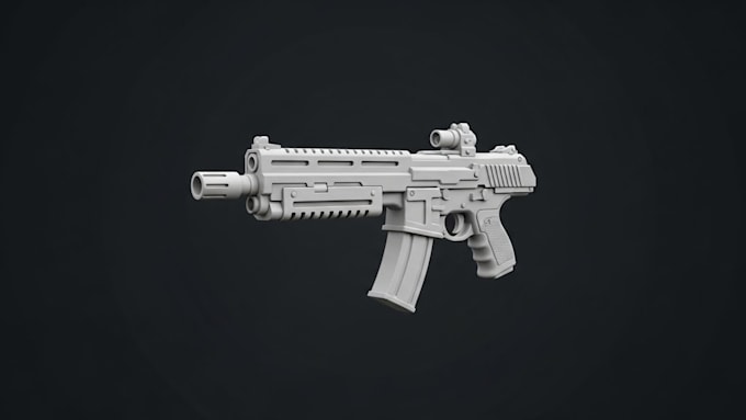 Create 3d weapon model, 3d gun model, 3d game asset, roblox gun for 3d ...