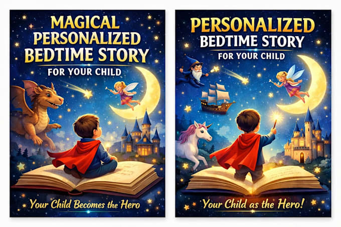 write a magical personalized bedtime story for your child