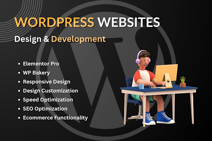 build professional wordpress website design or redesign
