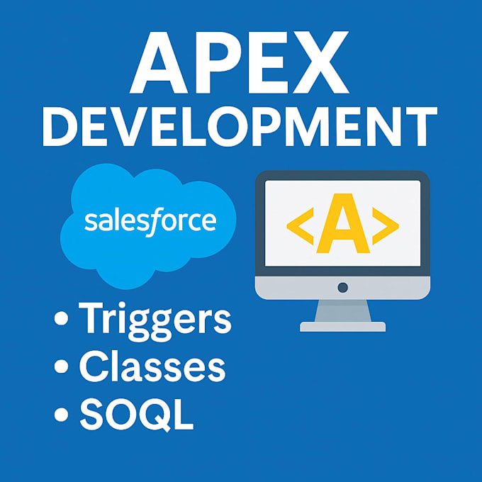 develop apex triggers, and apex classes in salesforce