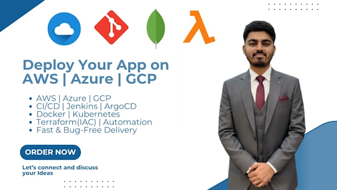 create your application infra structure using terraform, iac