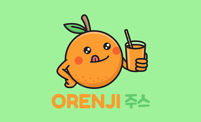 create custom vtuber anime, jrpg, cute kawaii logo design