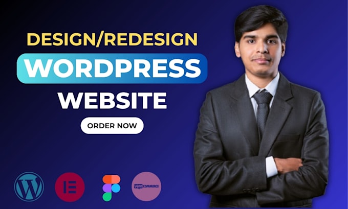 design wordpress ecommerce website with woocomerce