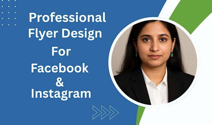 do facebook and instagram professional flyer design