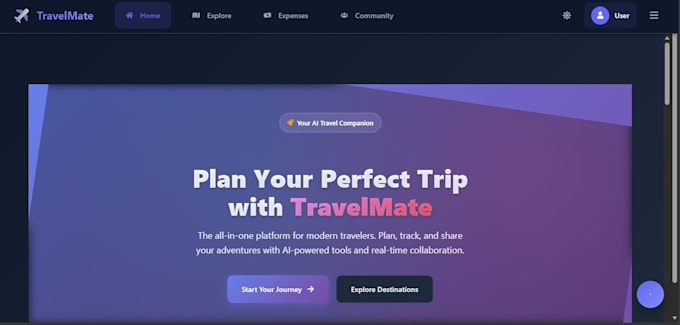 design a modern responsive website
