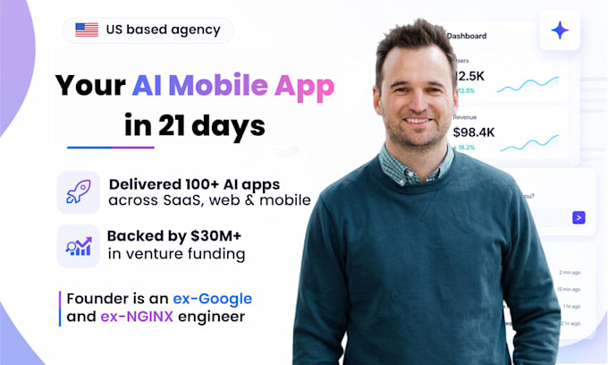 develop ai mobile app, ios and android app, native app