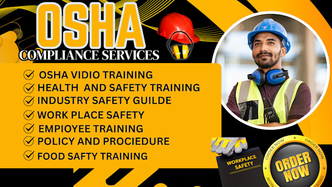 create osha compliant safety training courses, videos, ppts and manuals