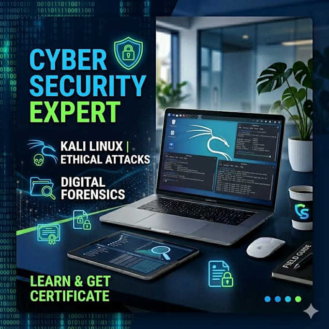 provide professional cybersecurity tutoring and kali linux training