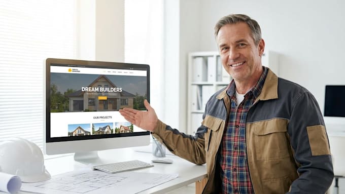 design home builder website for construction companies