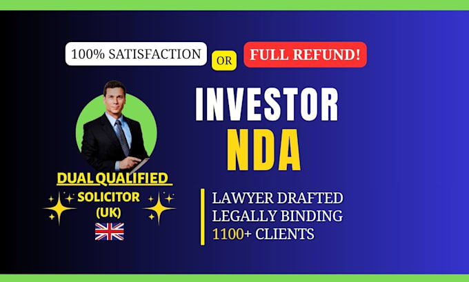 draft nda, confidentiality agreement for your investor
