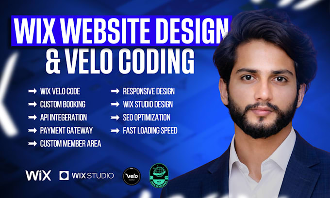your wix velo expert, wix developer, wix website design, redesign, online store