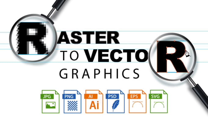 convert raster to vector using physical devices