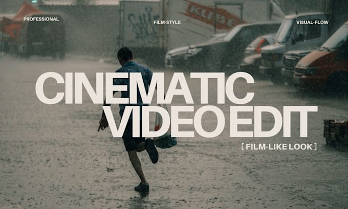 do professional cinematic video editing