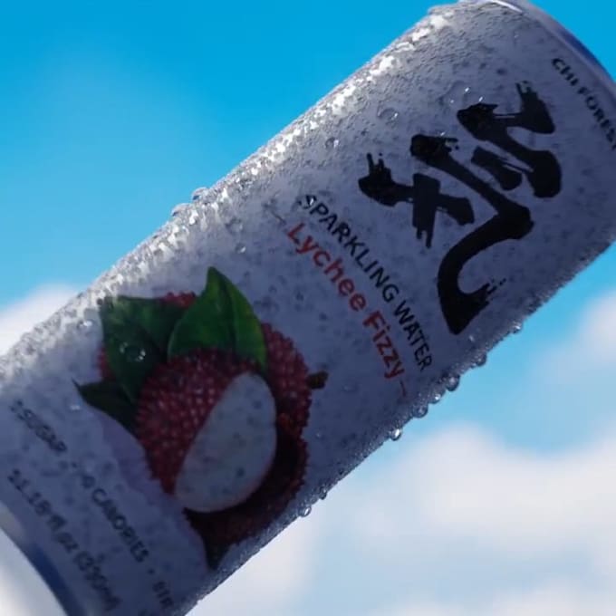 create realistic 3d product animation with water and liquid simulation