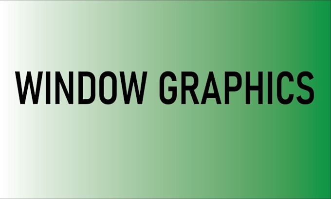 professional window graphic, store graphic, shop front, store front, signage